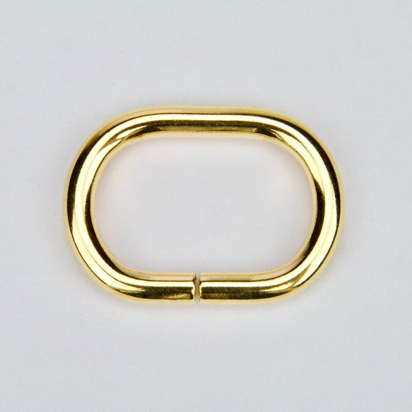 Oval Ring Gold 32 mm