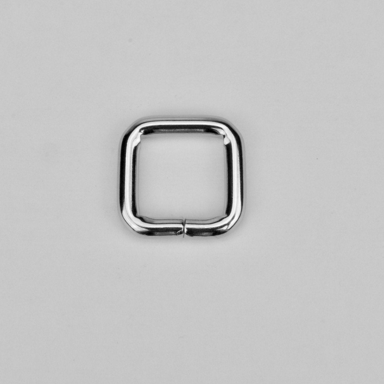 Square Ring Nickel 15 mm