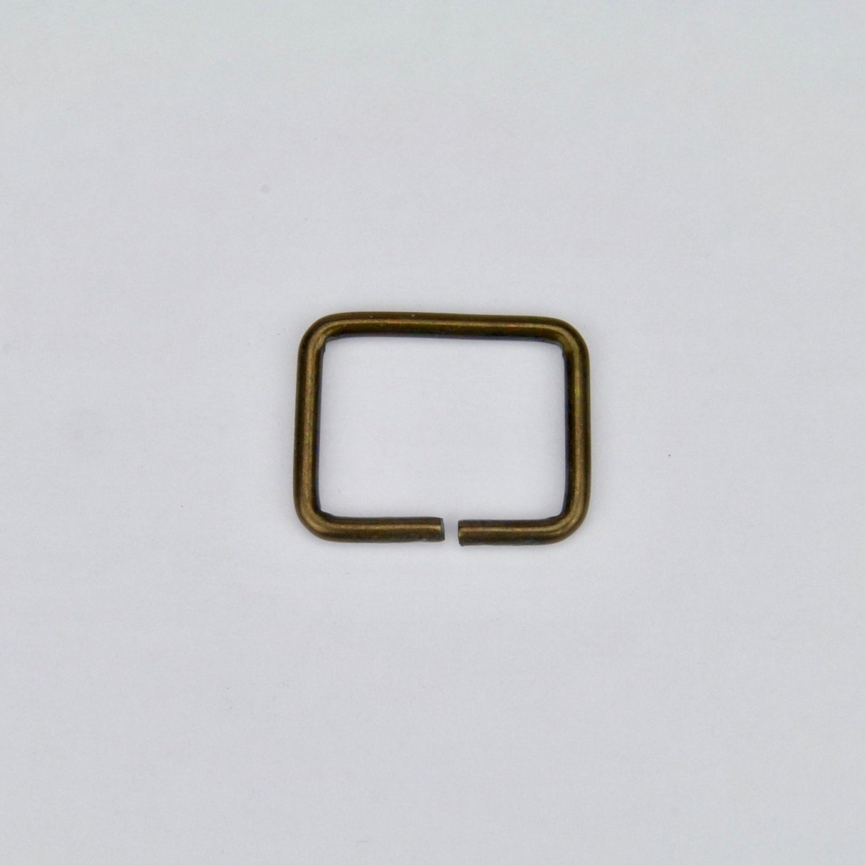 Rectangular Ring Old Gold 20 mm