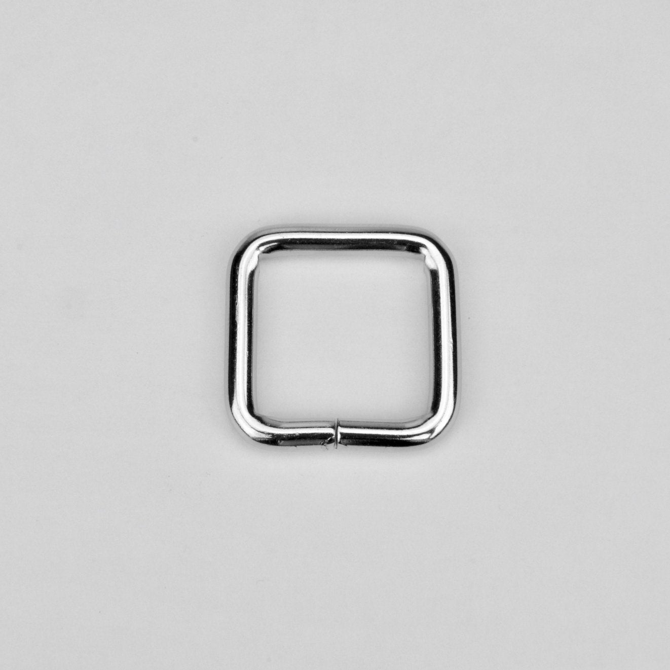 Square Ring Nickel 20 mm