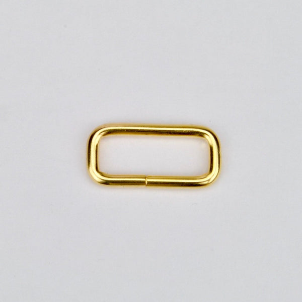 Rectangular Ring Gold 25 mm