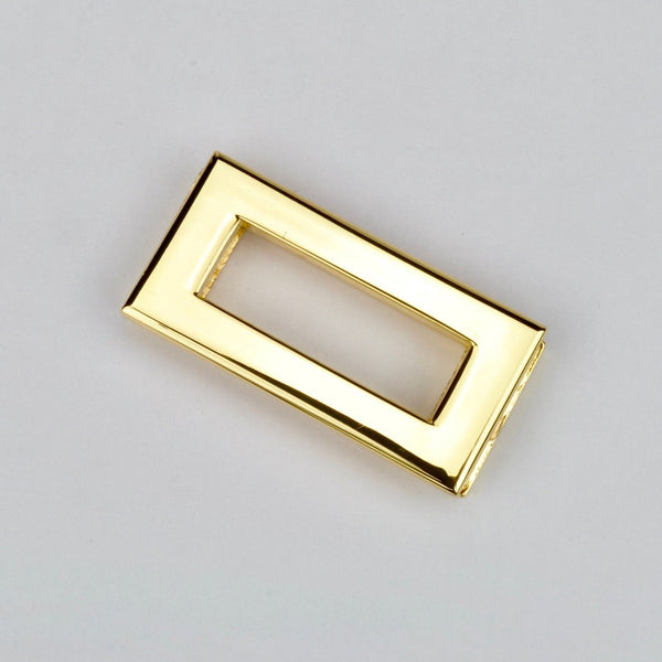 Rectangular Ring Gold 28 mm