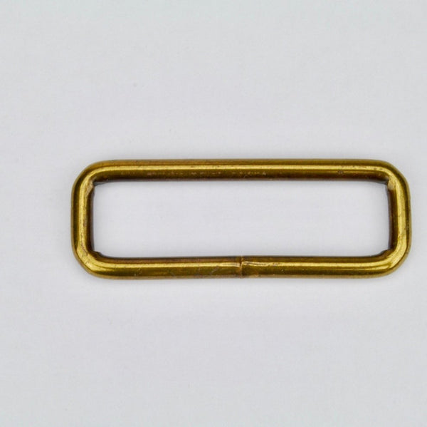 Rectangular Ring Old Gold 50 mm