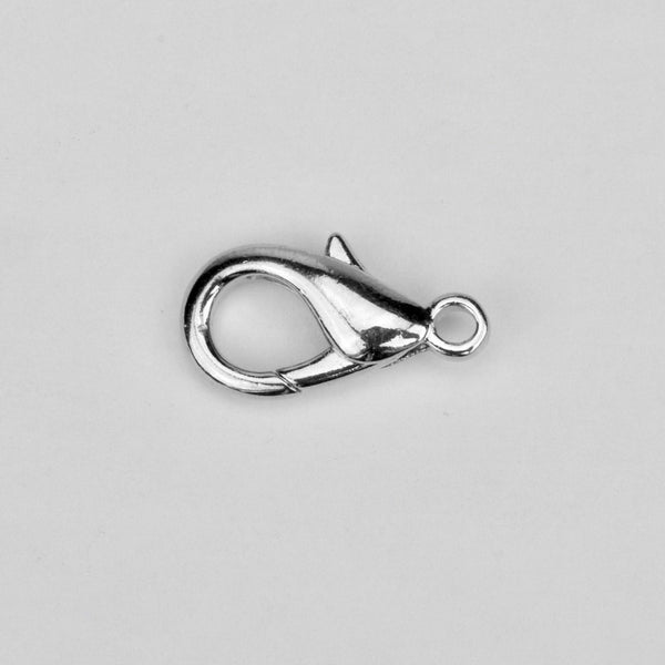 Musketon hook Nickel 2 mm