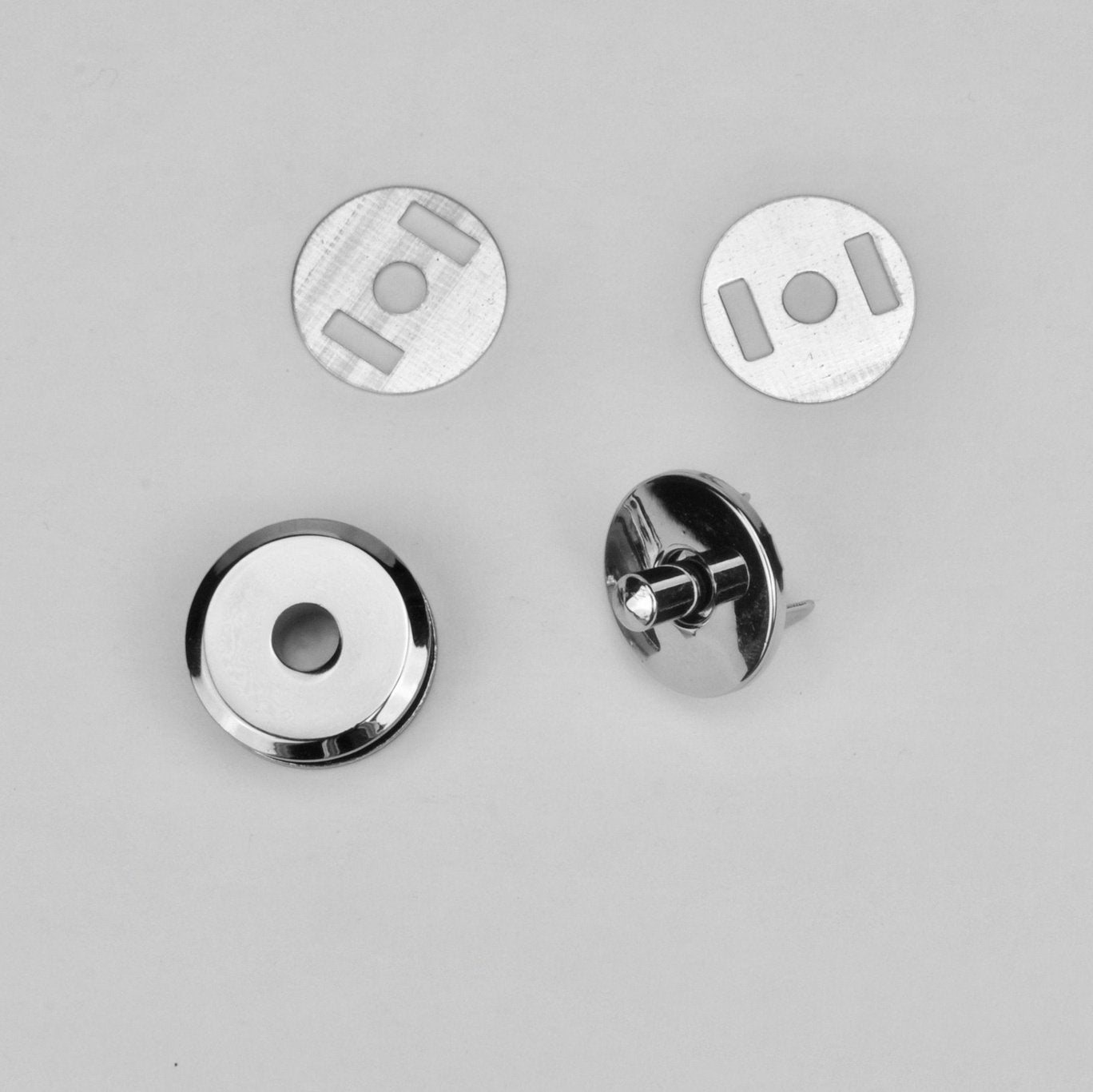 Magnetic closure Pin Nickel 20 mm