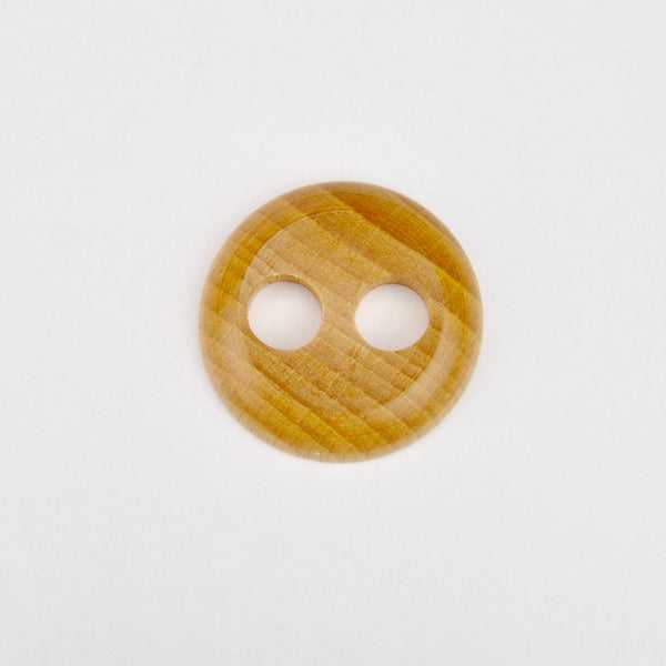 Wooden button 38 mm