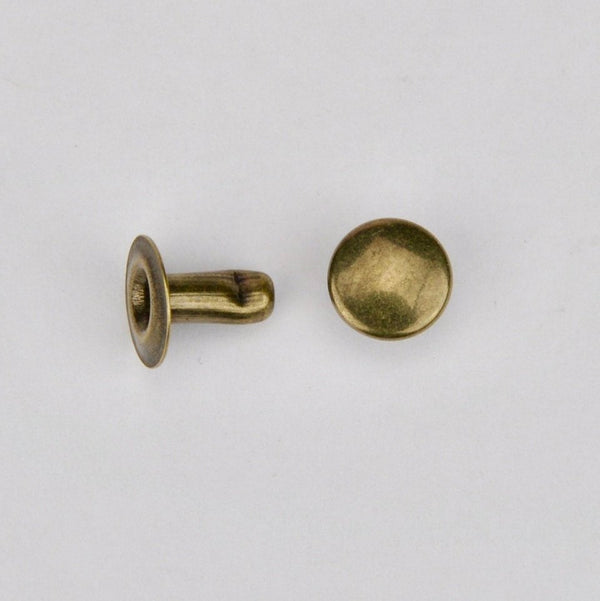 Double cap rivet Old Gold 33-8