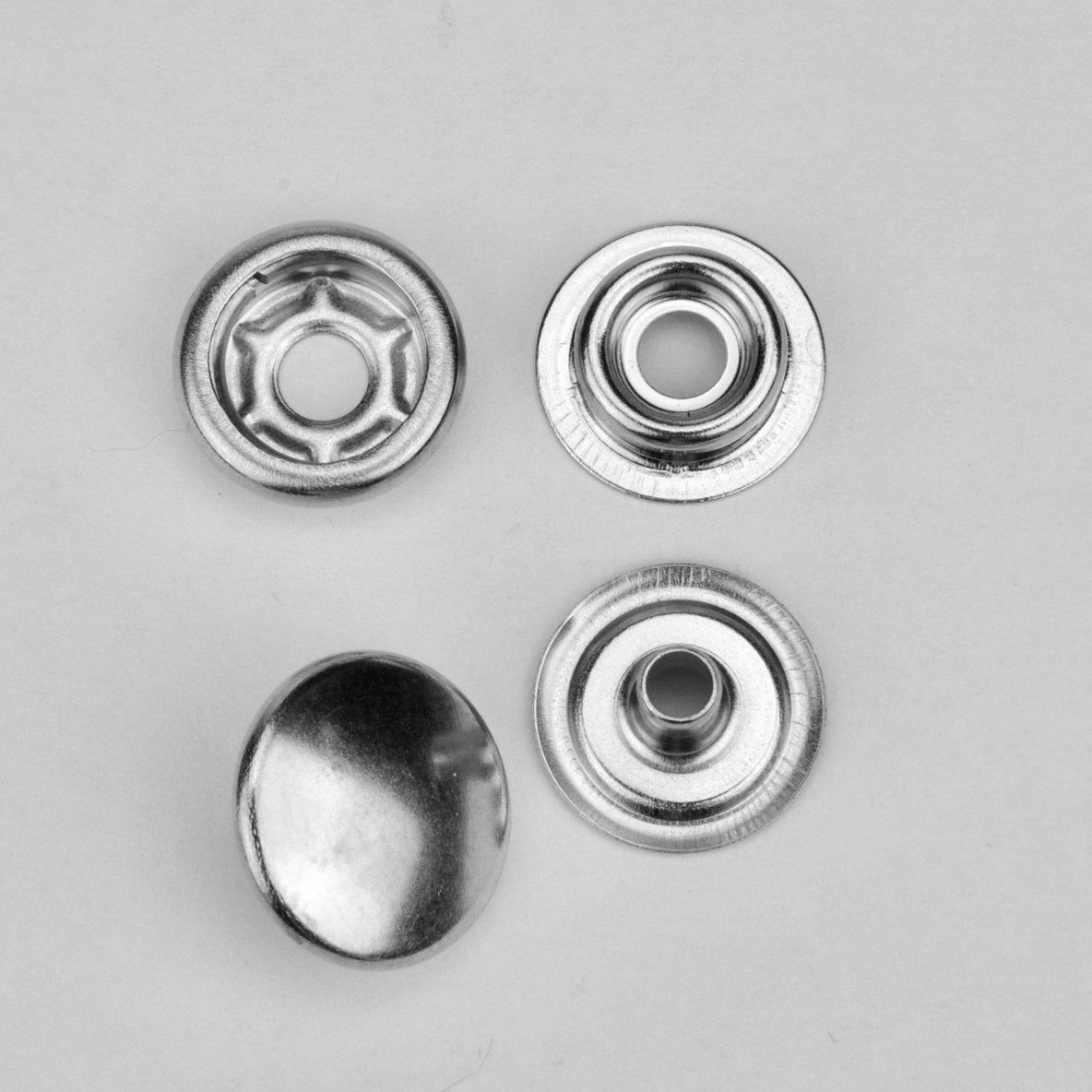 Snap button Nickel 15