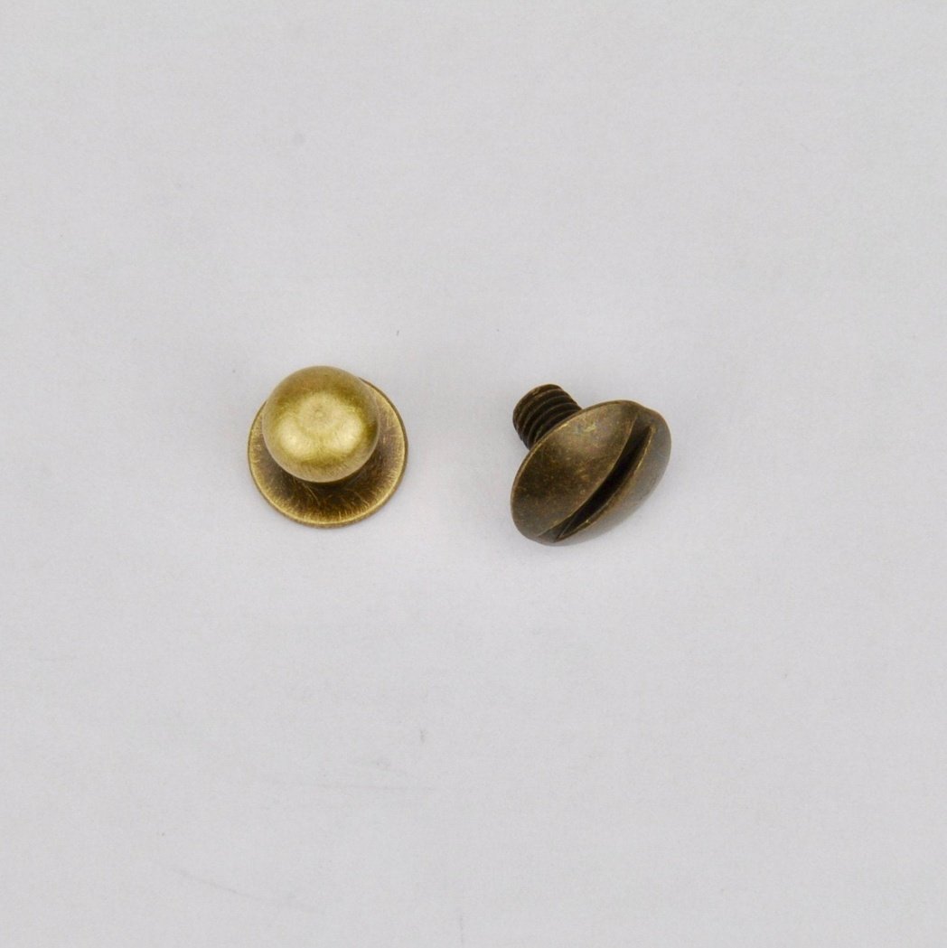 Rifle button Copper 5 mm