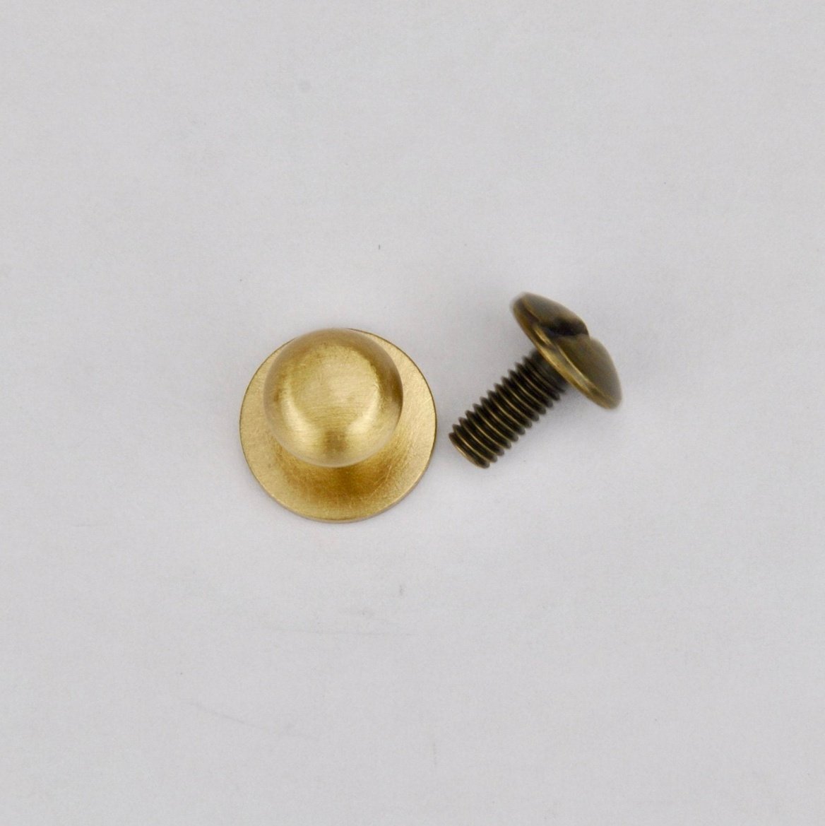 Rifle button Copper 7 mm