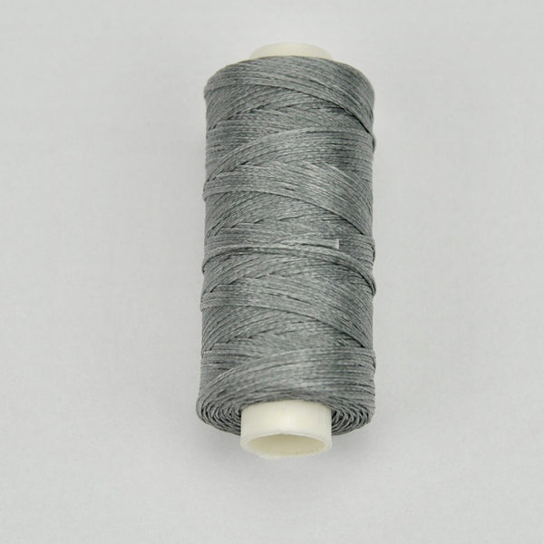 Waxed Polyester Thread Light Gray