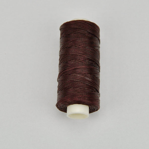 Waxed Polyester Thread Chocolate Brown