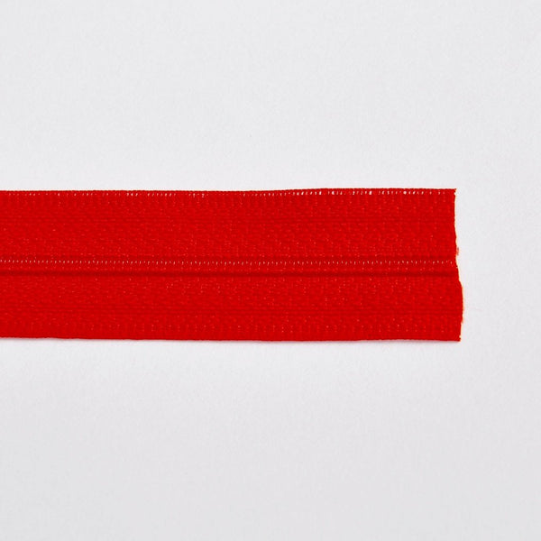 Zipper Nylon Plastic Red 4 mm