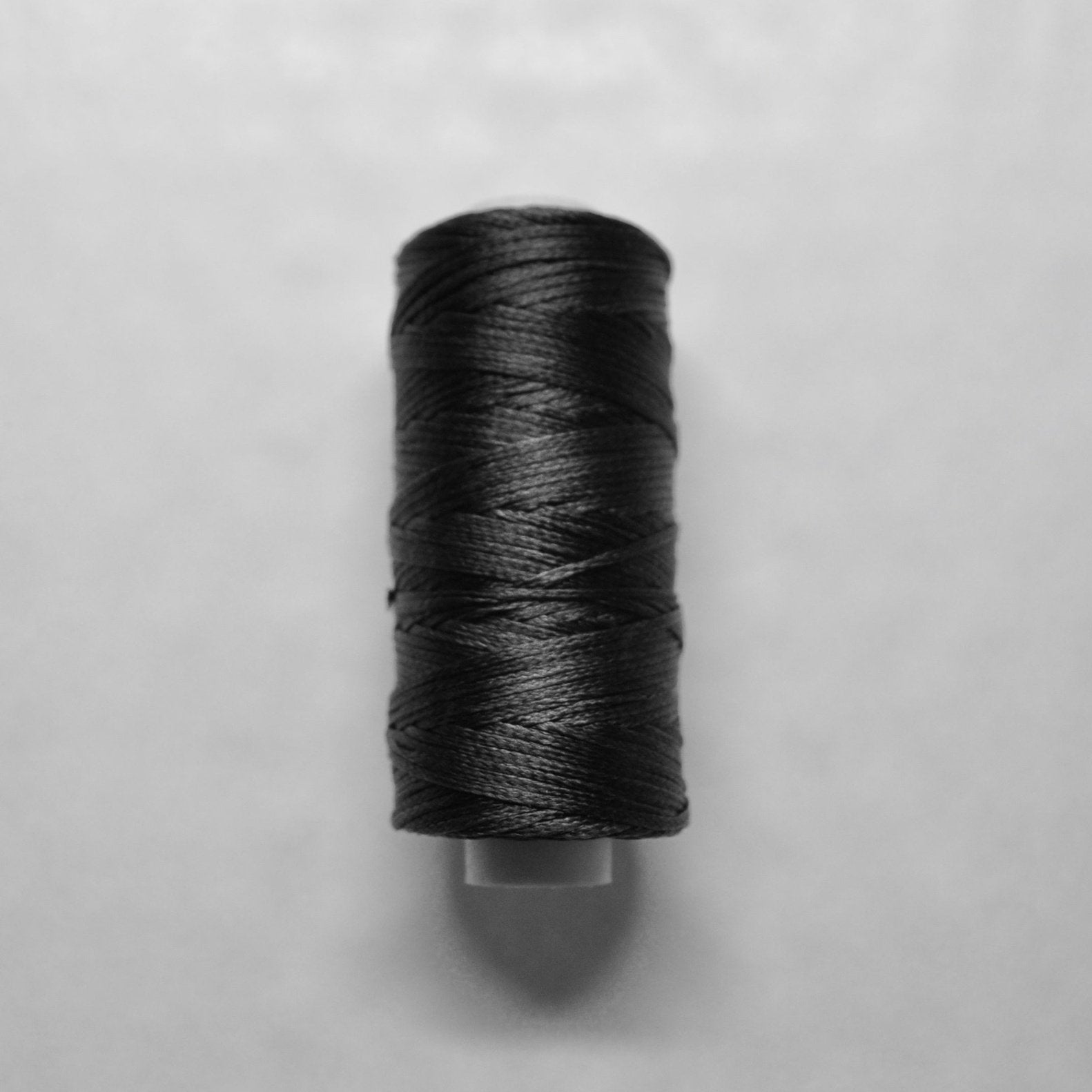 Waxed Polyester Thread Black